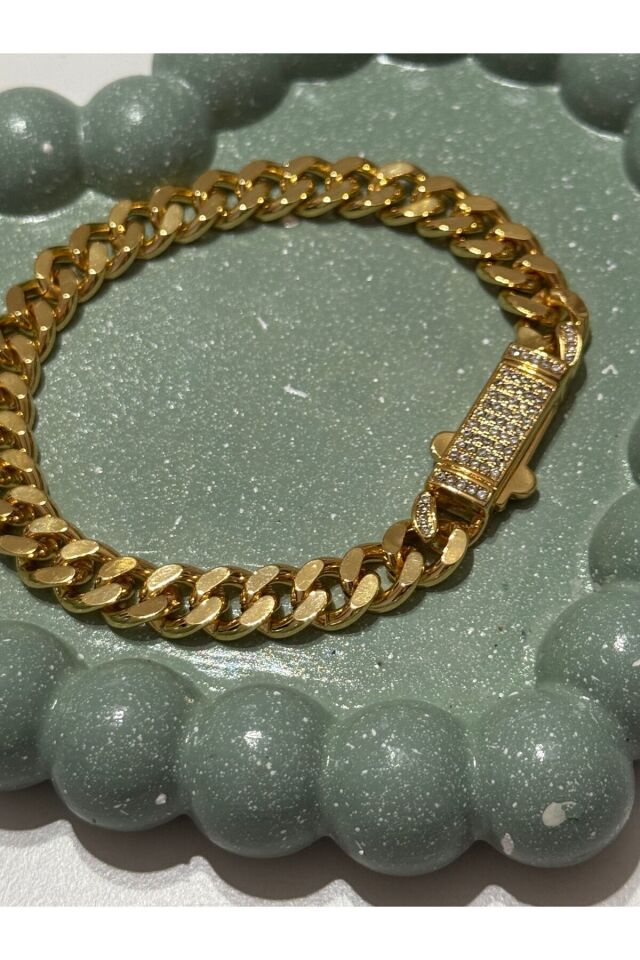 Kadın Siyah Mine Yıldızlı Zirkon Taşlı Çağla Şikel Kolye 002