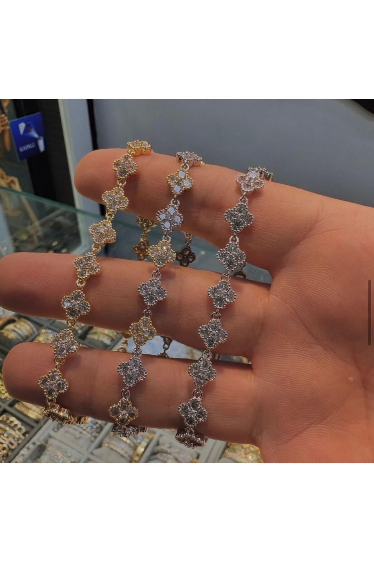 Vip Gümüş Renk   Bileklik