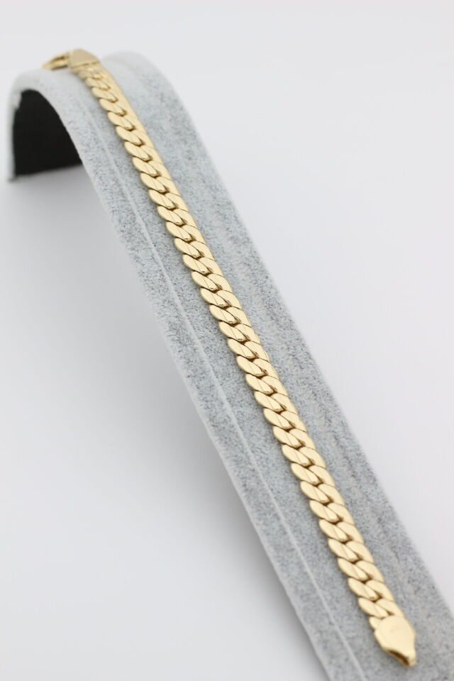 Stil Incisi/Xupıng Jewelry 14 Ayar Altın Kaplama Byikizkaya Model Bileklik