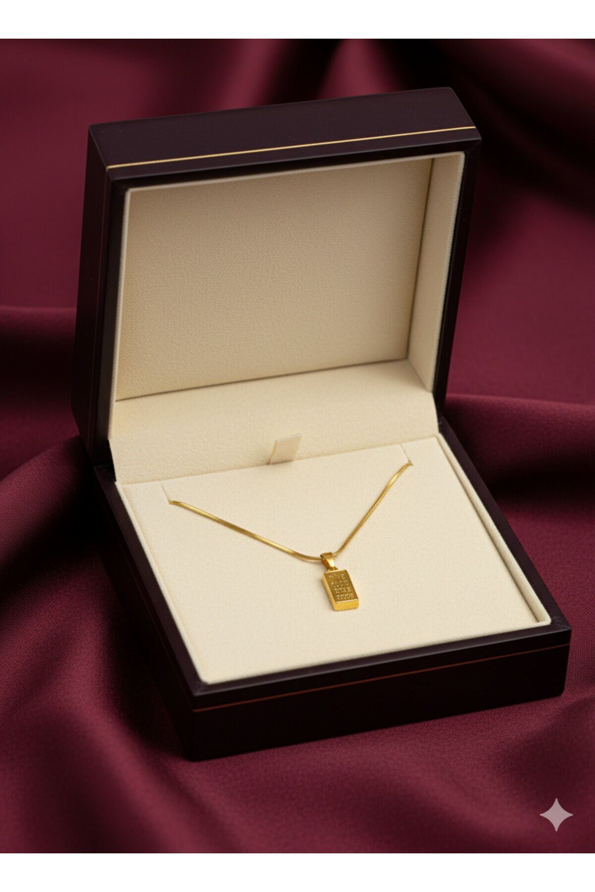 KÜLÇE KOLYE KARARMAZ 316L ÇELİK