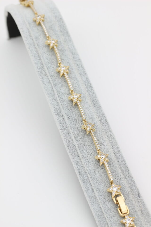 STİL İNCİSİ/XUPING JEWELRY YILDIZ ZİRKON TAŞLI BİLEKLİK