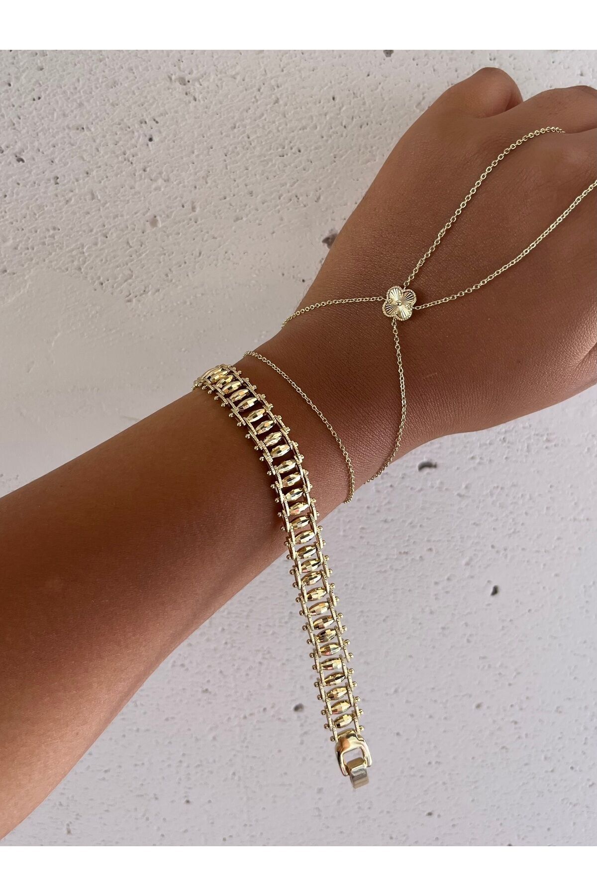 Xuping Marka Kuyum Model 14 K Renk Altın Kaplama Bileklik