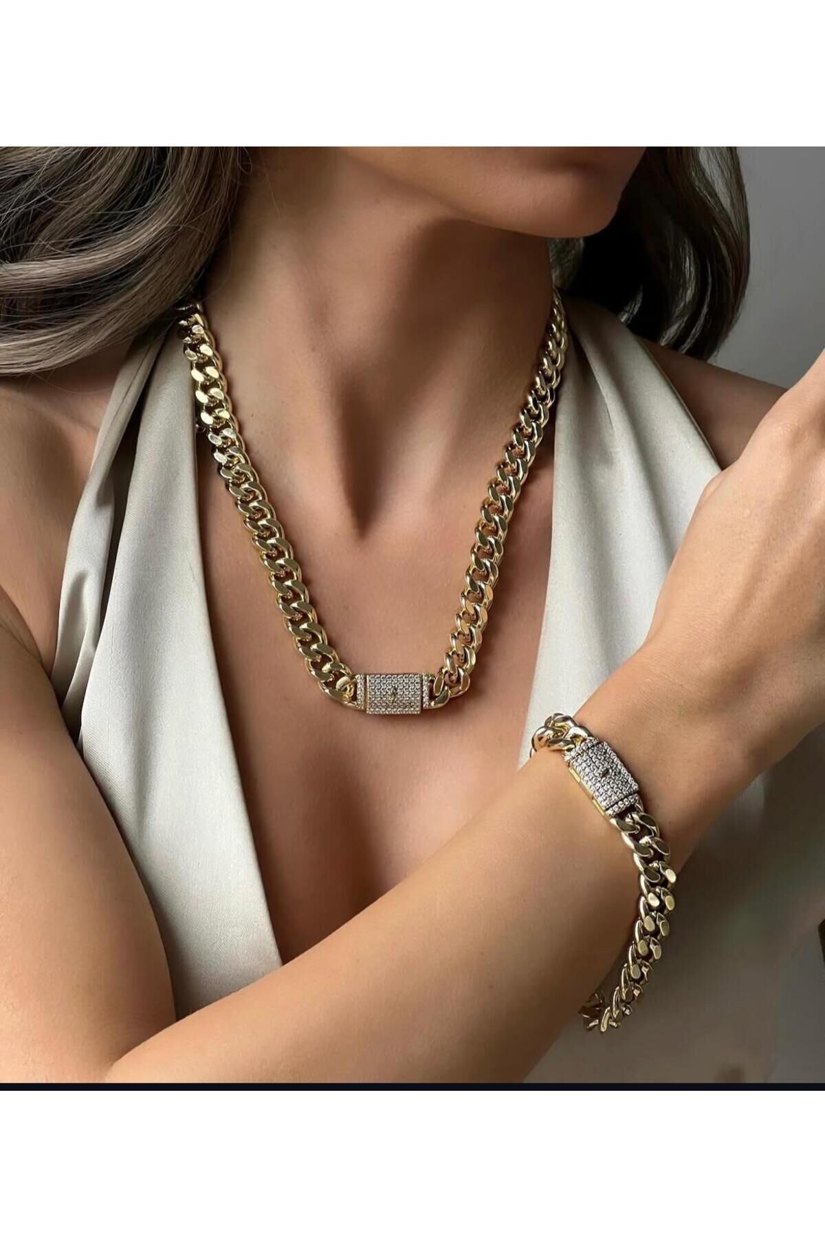 Gurmet Taşlı Çelik Set