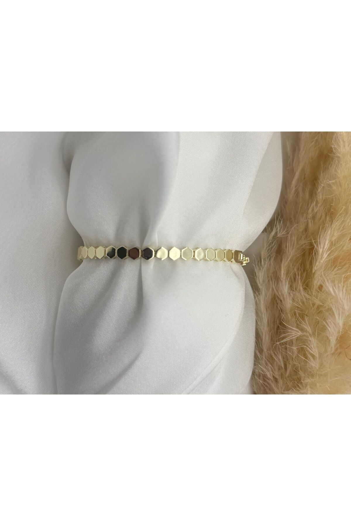 Xuping Petek Model Kadın Bileklik Gold Renk