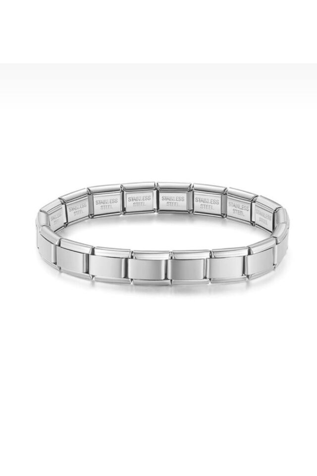 Çelik Bileklik,İtalyan Charm Paslanmaz Çelik