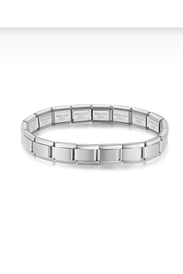 Vip Italyan Charm Çelik Bileklik | Paslanmaz, Ayarlanabilir, Hediyelik Aksesuar