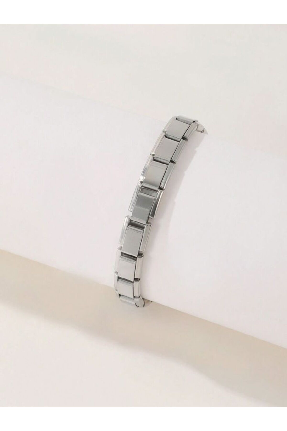 VİP İtalyan Charm Çelik Bileklik | Paslanmaz, Ayarlanabilir, Şık, Modüler, Hediyelik Aksesuar