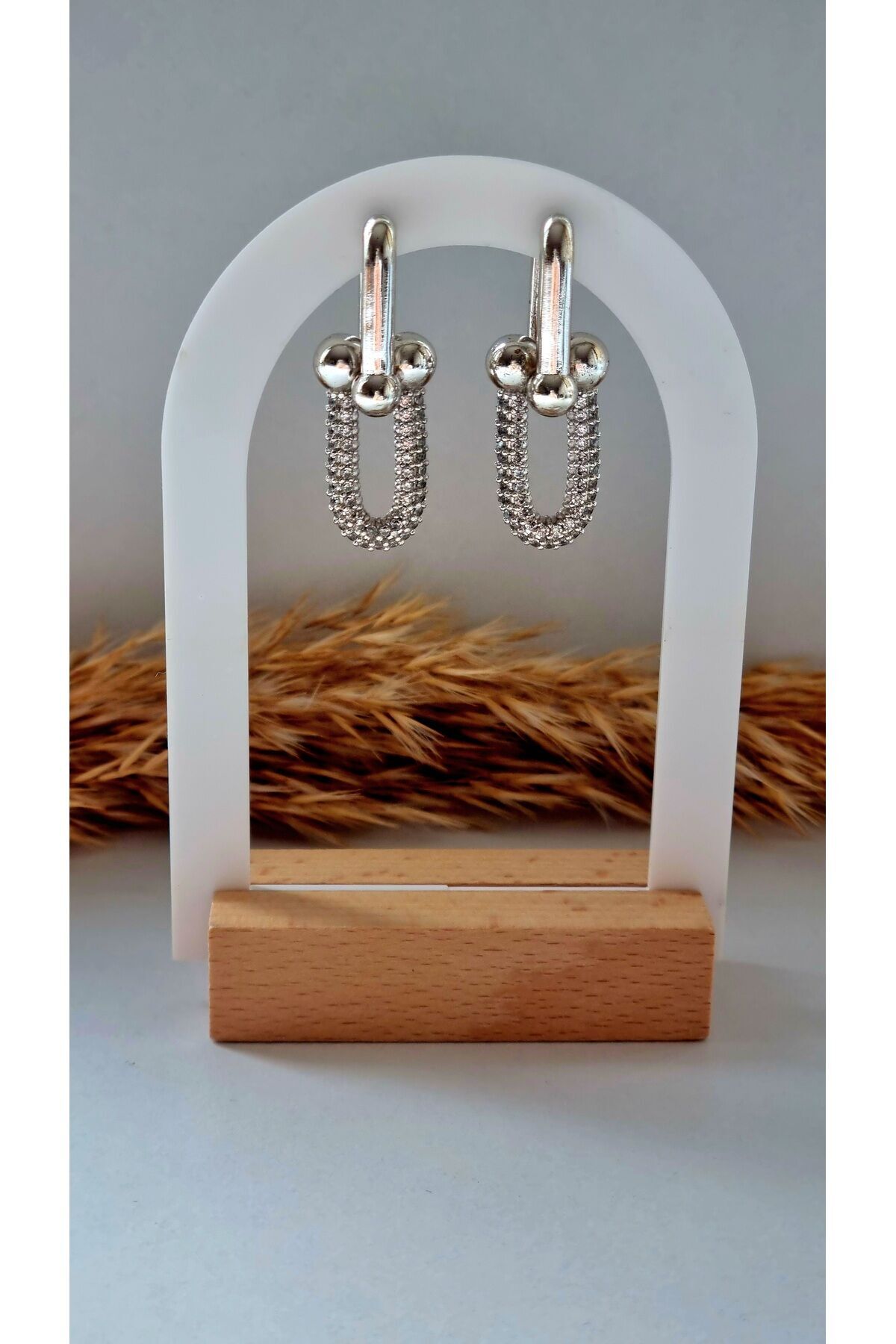 VIP Paslanmaz Çelik Tiff Model Taşkı Küpe