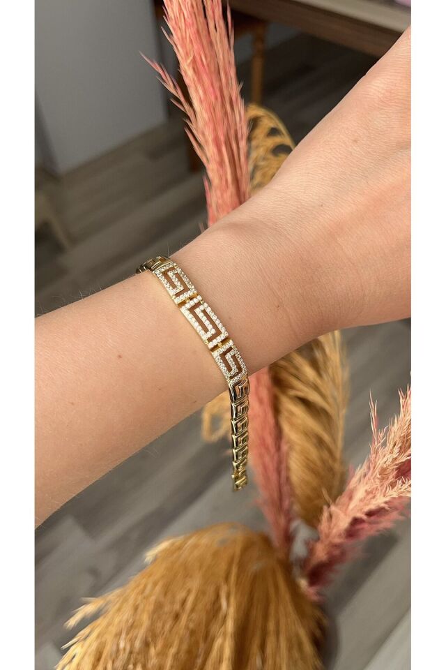 14k rengi marka model Zirkon taşlı bileklik XUPING