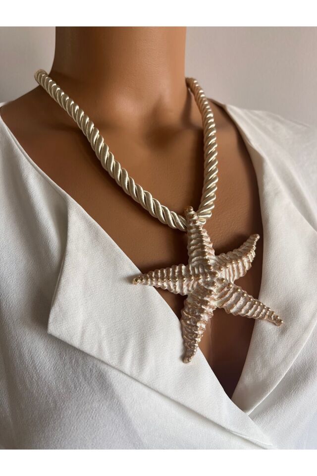 Deniz yıldızı sezon kolye