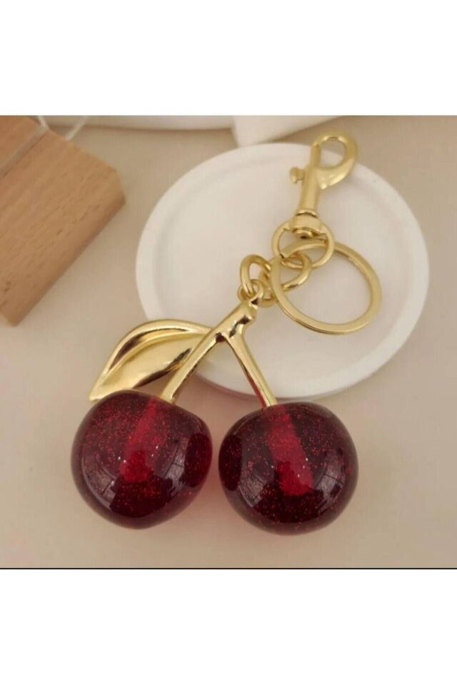 ÇANTA AKSESUAR KİRAZ ASKILIK