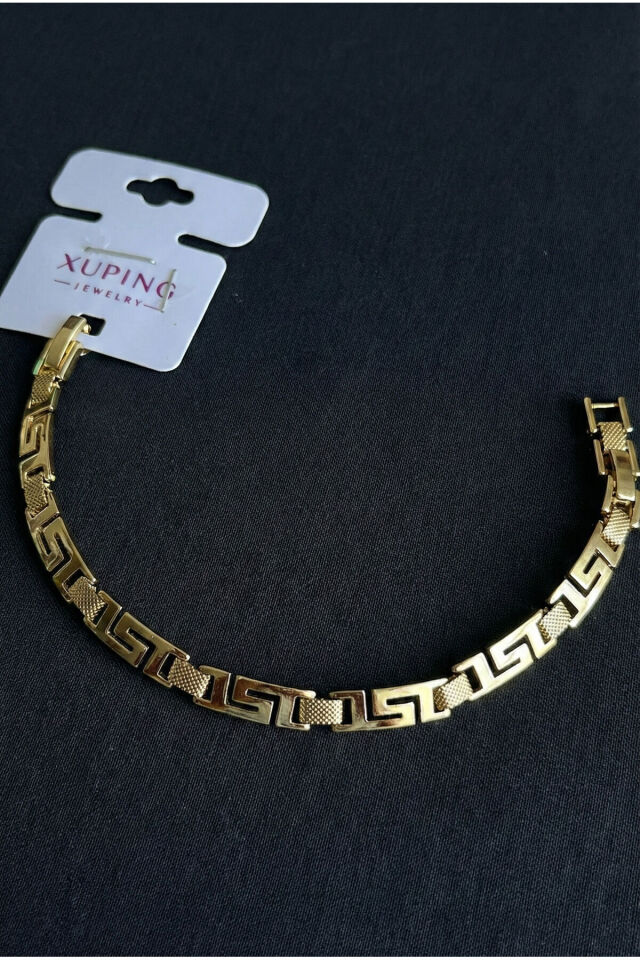 Xuping 14 K 16+2 Cm Grek Kadın Bileklik Kararmaz Kadın Xuping Bileklik