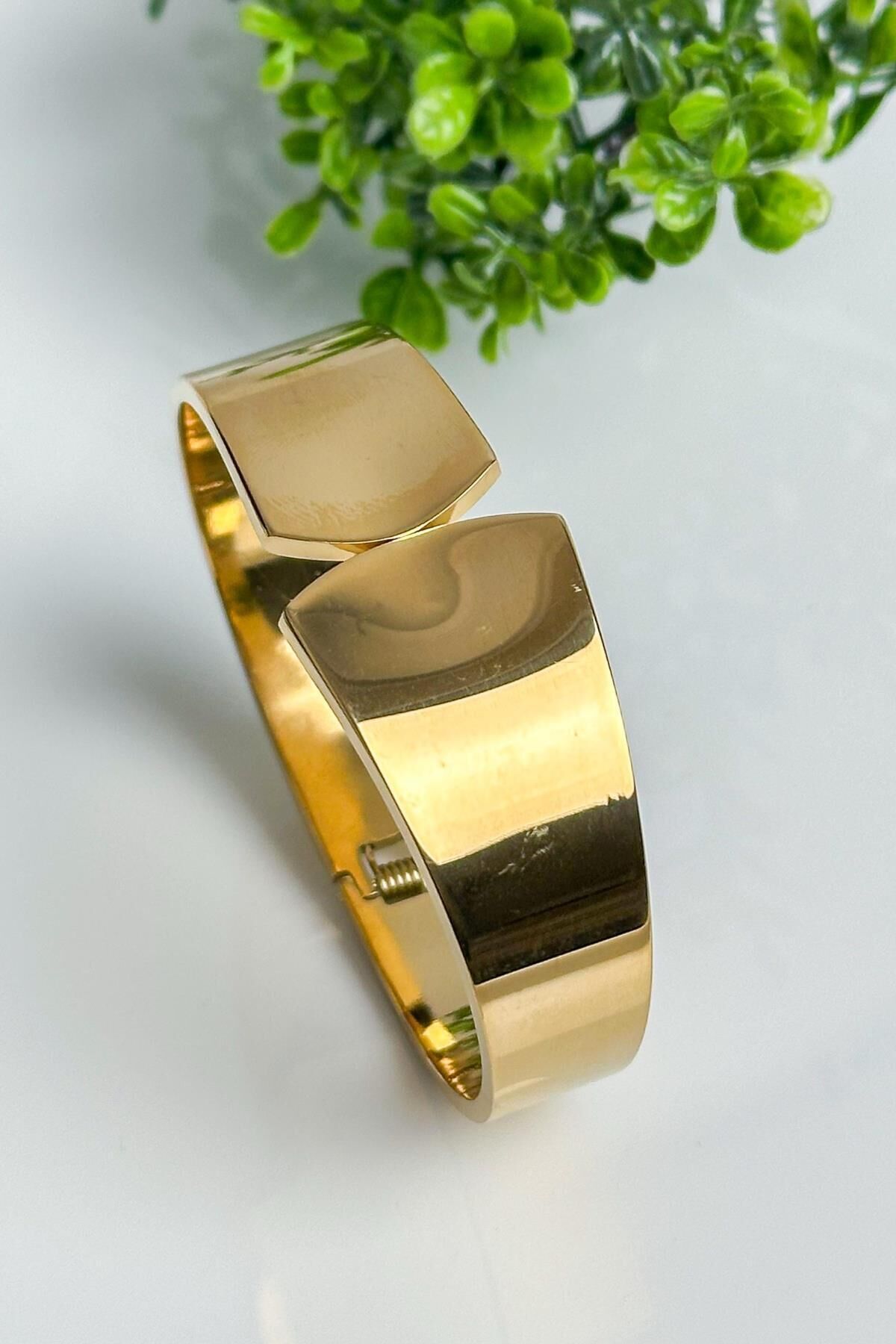 Özel Tasarım Çelik Kelepçe Bileklik