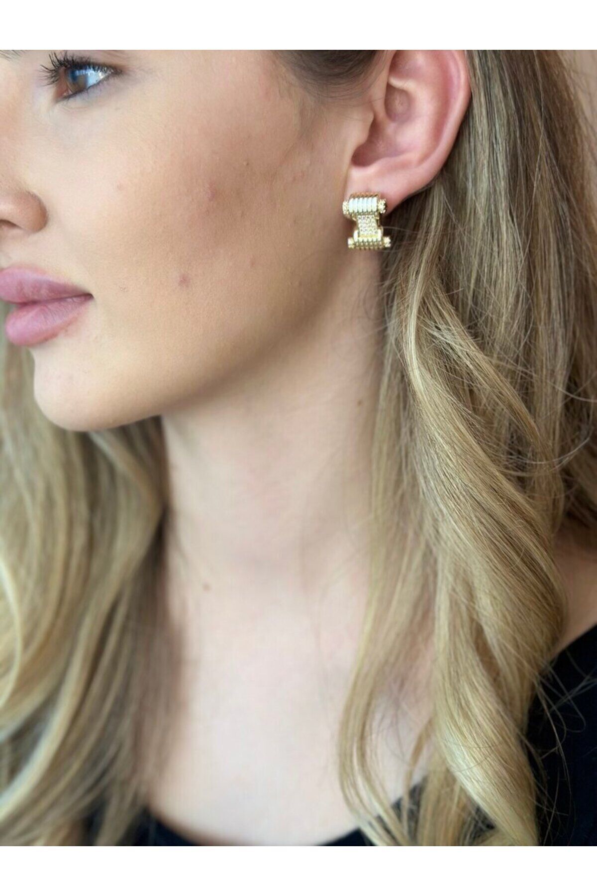 Nidosjewelry - Chic Çelik Küpe