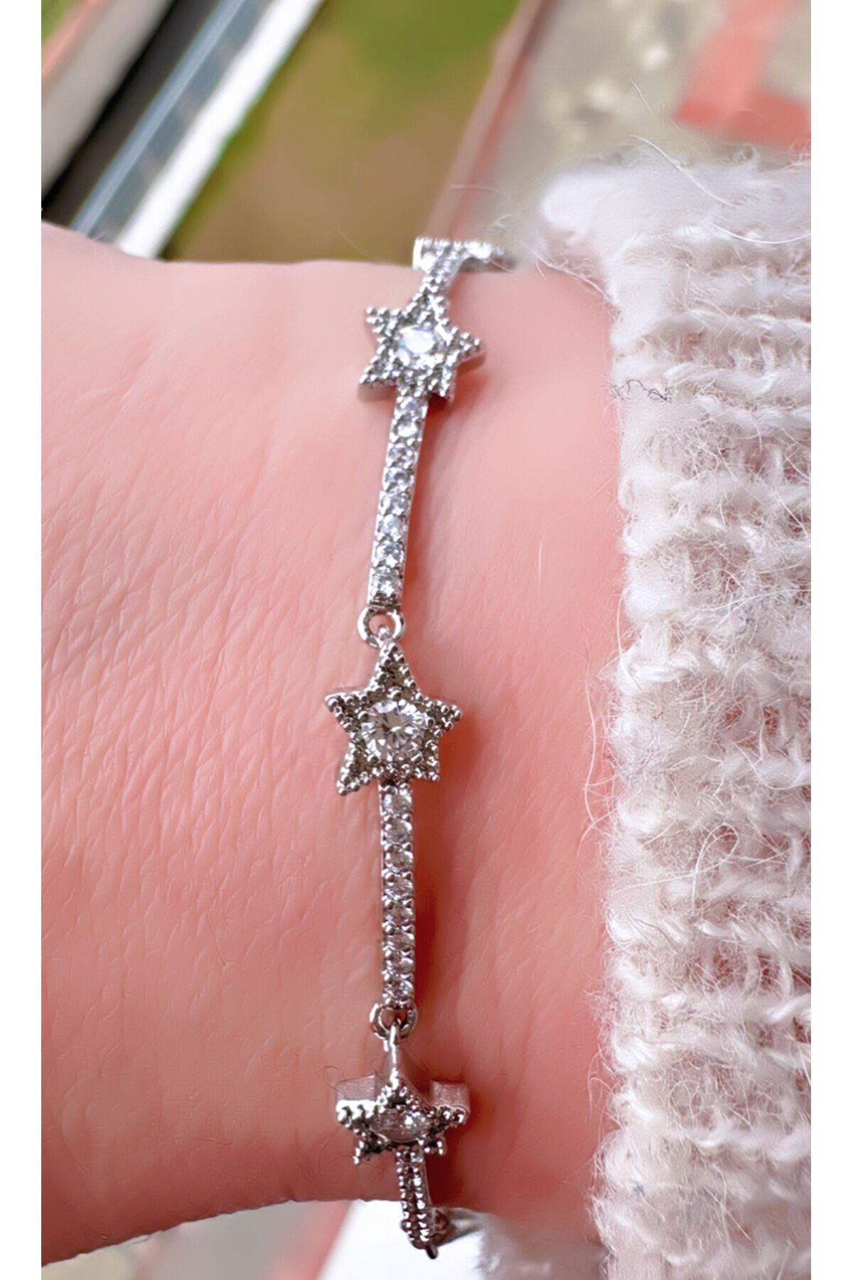 Yıldızlı Zirkon En Trend Bileklik