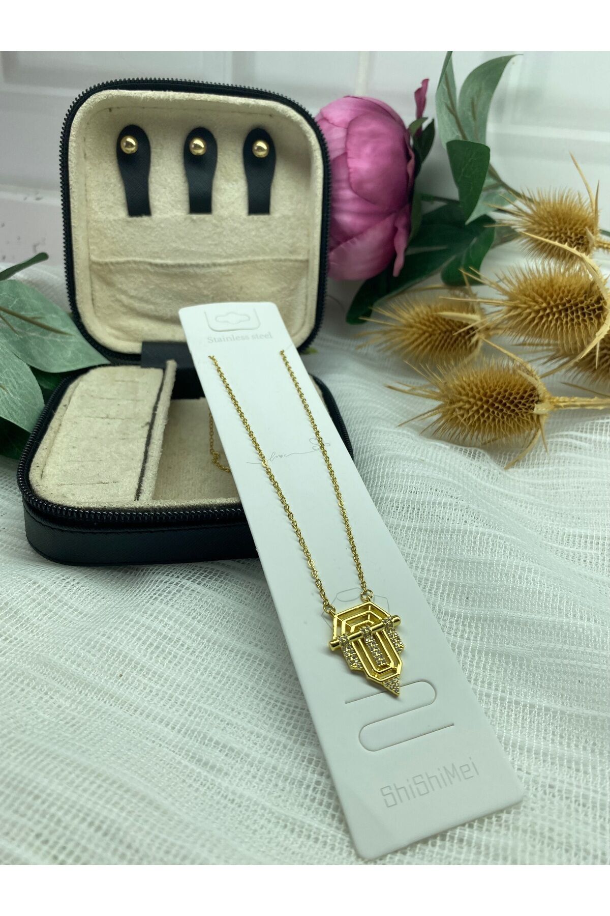 STAİNLESS STEEL ÇELİK KOLYE