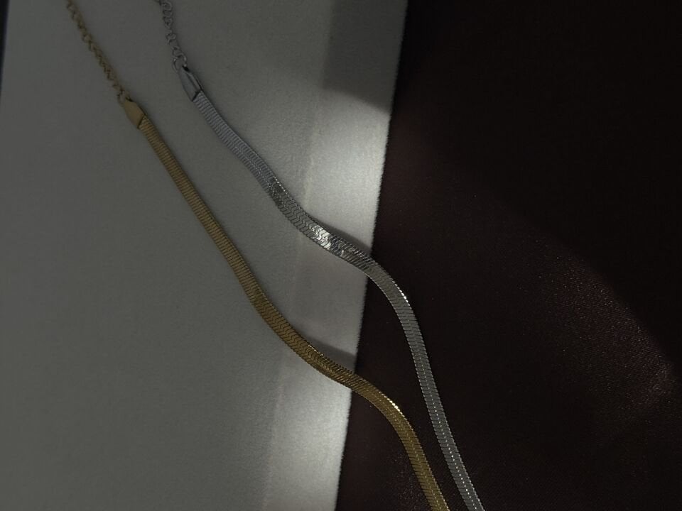 Gold ve Gümüş Seçenekli İtalyan Bileklik