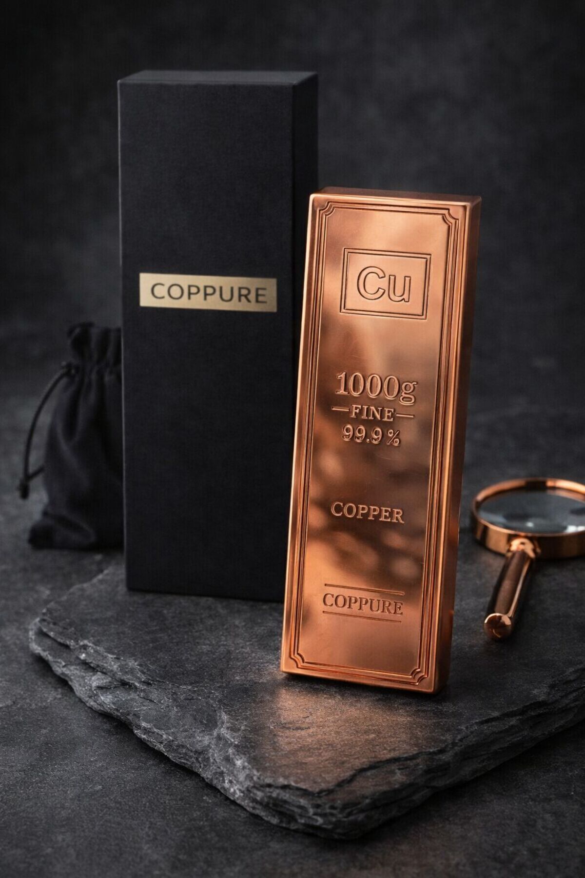 SAF BAKIR KÜLÇE VAKUMLU PAKETLİ SERTİFİKALI 1 KG %99,9