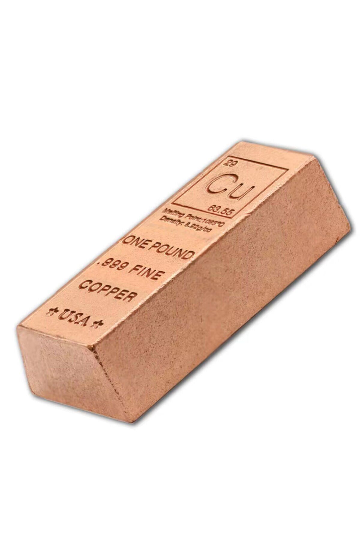 1 KG - %99.9 Saf Külçe Bakır