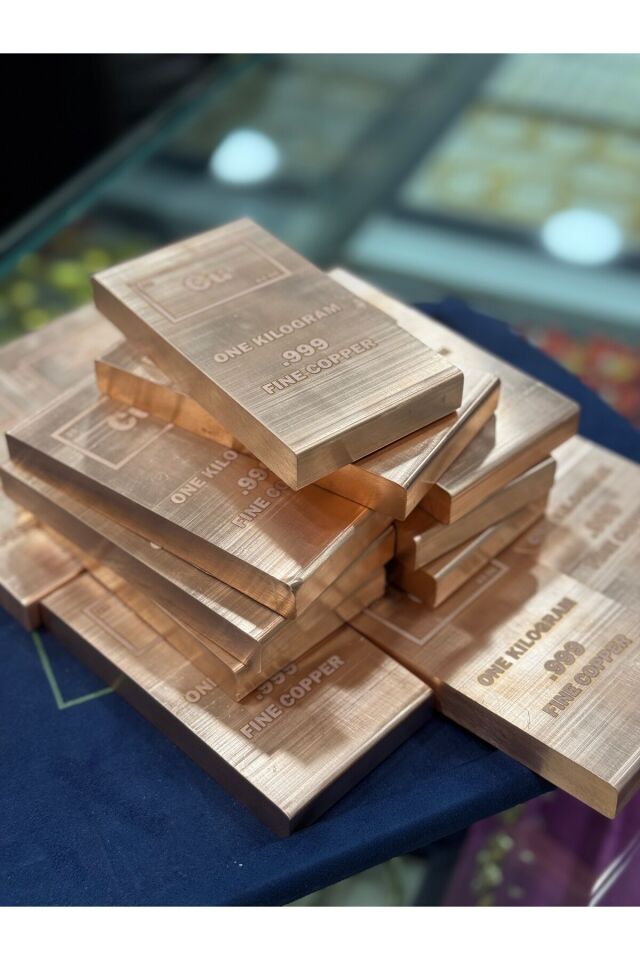 BAKIR KÜLÇE 1 KG 99,99 saflıkta