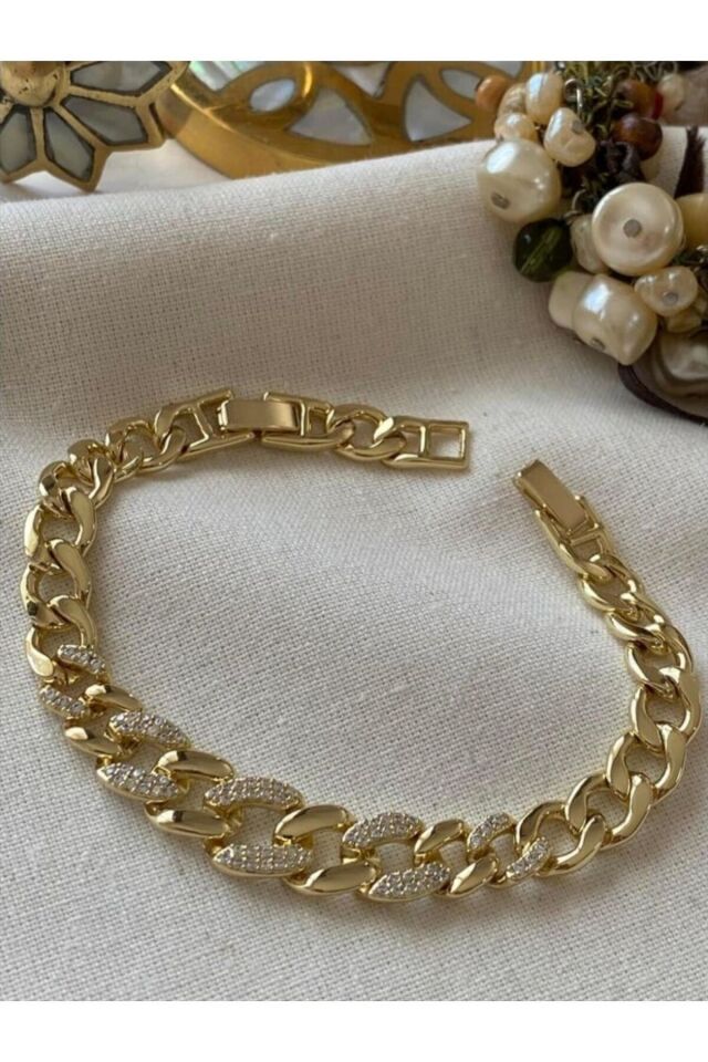 Çelik Kolye Altın Renk Külçe Figürlü Paslanmaz Çelik Kolye