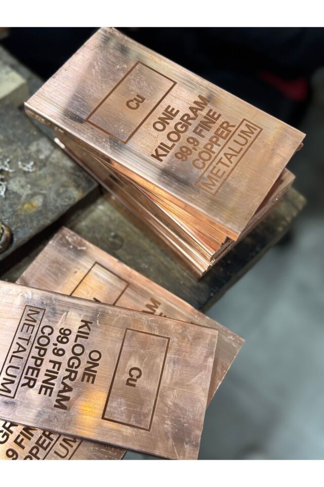 1 KG Saf Bakır Külçe %99,9 | Bakır Metal