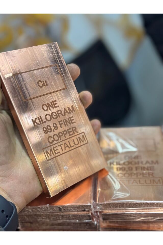 1 KG Saf Bakır Külçe %99,9 | Bakır Metal