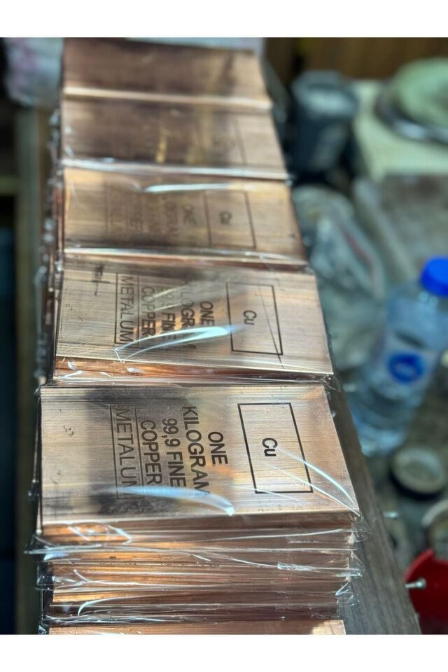 1 KG Saf Bakır Külçe %99,9 | Bakır Metal