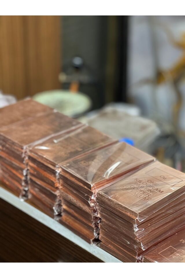 1 KG Saf Bakır Külçe %99,9 | Bakır Metal