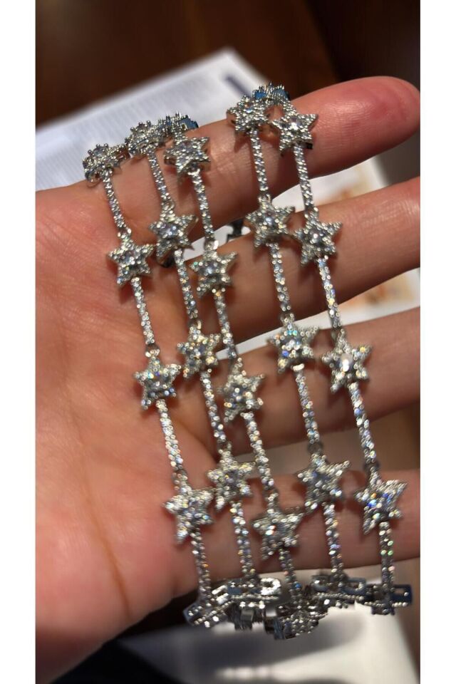 VIP Gold Zirkon Taşlı Çelik Gurmet Kolye - Sevgililer Günü Özel