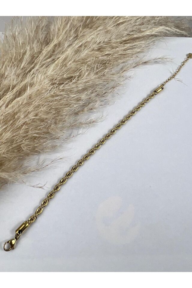 Çelik Burgu Kadın Bileklik