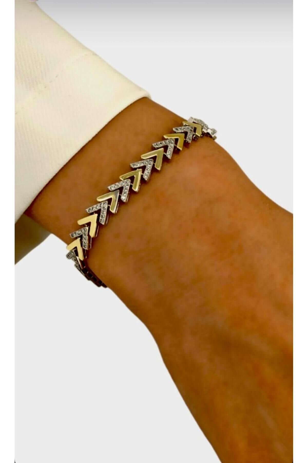 Kutup Yıldızı Gold Renk Küpe