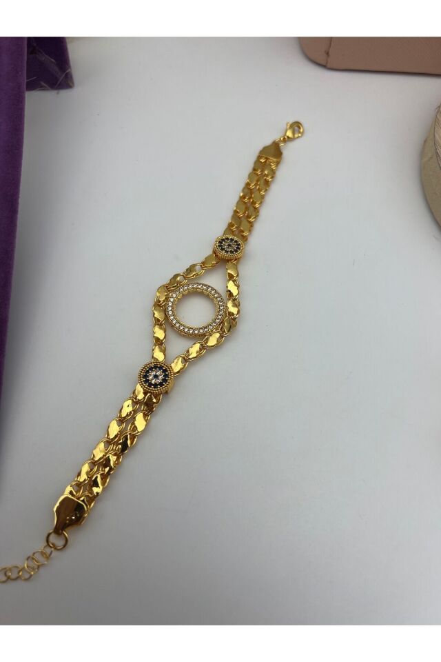 Çelik Love Bileklik Gold (1 ADET GOLD RENGİ)