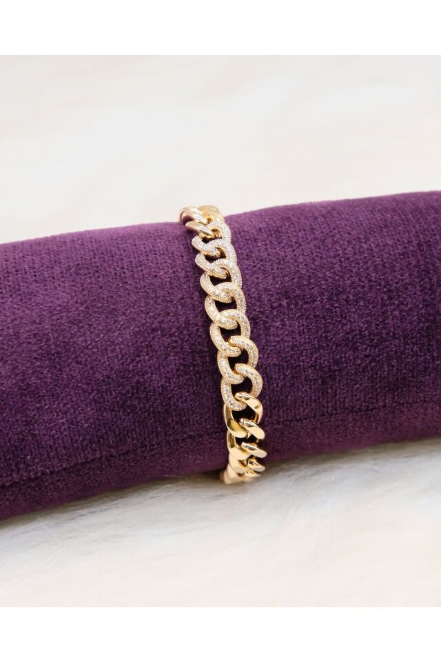 XUPİNG 14K 17+2 cm Yıldızlı Bileklik