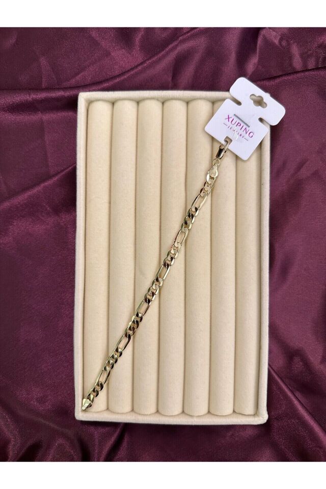 14K UNISEX KUYUMCU MODEL KARARMAZ AYARLANABİLİR 21CM BİLEKLİK