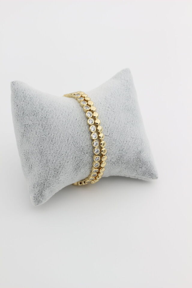 STİL İNCİSİ/XUPING JEWELRY İKİLİ TAŞLI SU YOLU BİLEKLİK