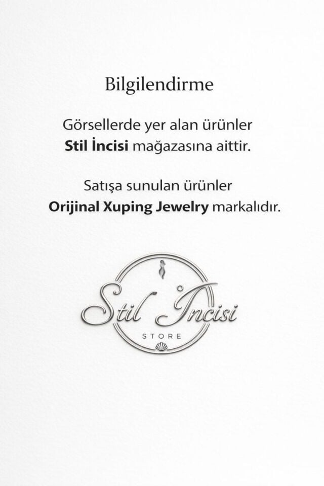 STİL İNCİSİ/XUPING JEWELRY İKİLİ TAŞLI SU YOLU BİLEKLİK