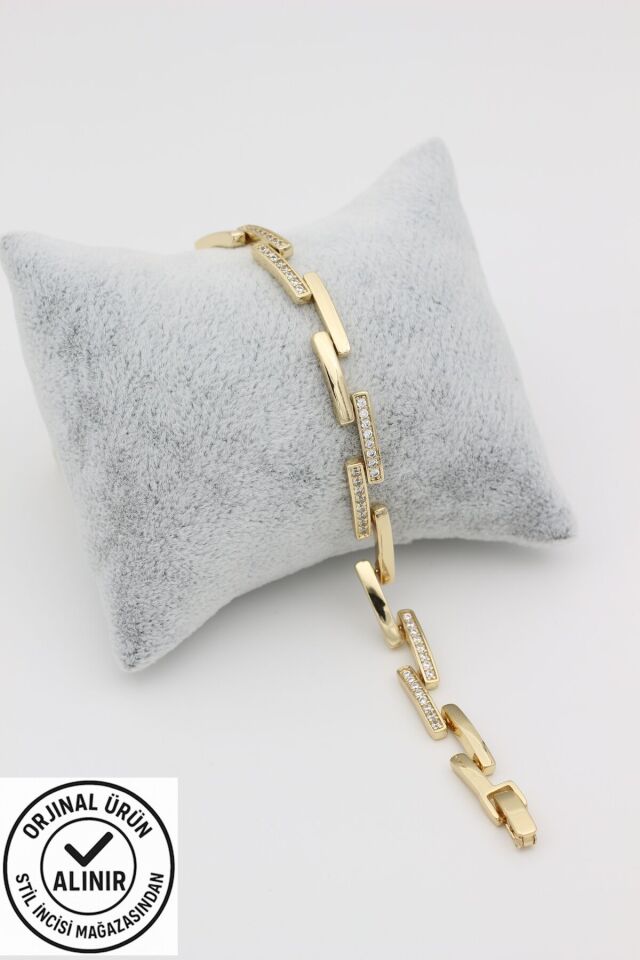 STİL İNCİSİ/XUPING JEWELRY /ÇUBUK ZİRKON TAŞLI BİLEKLİK