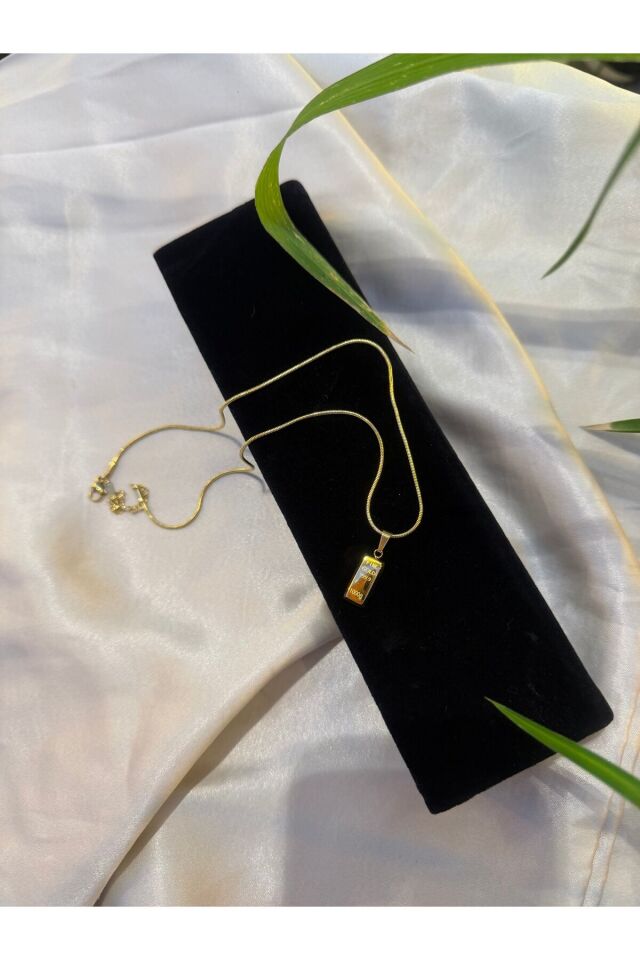 Külçe Paslanmaz Çelik VİP Kolye