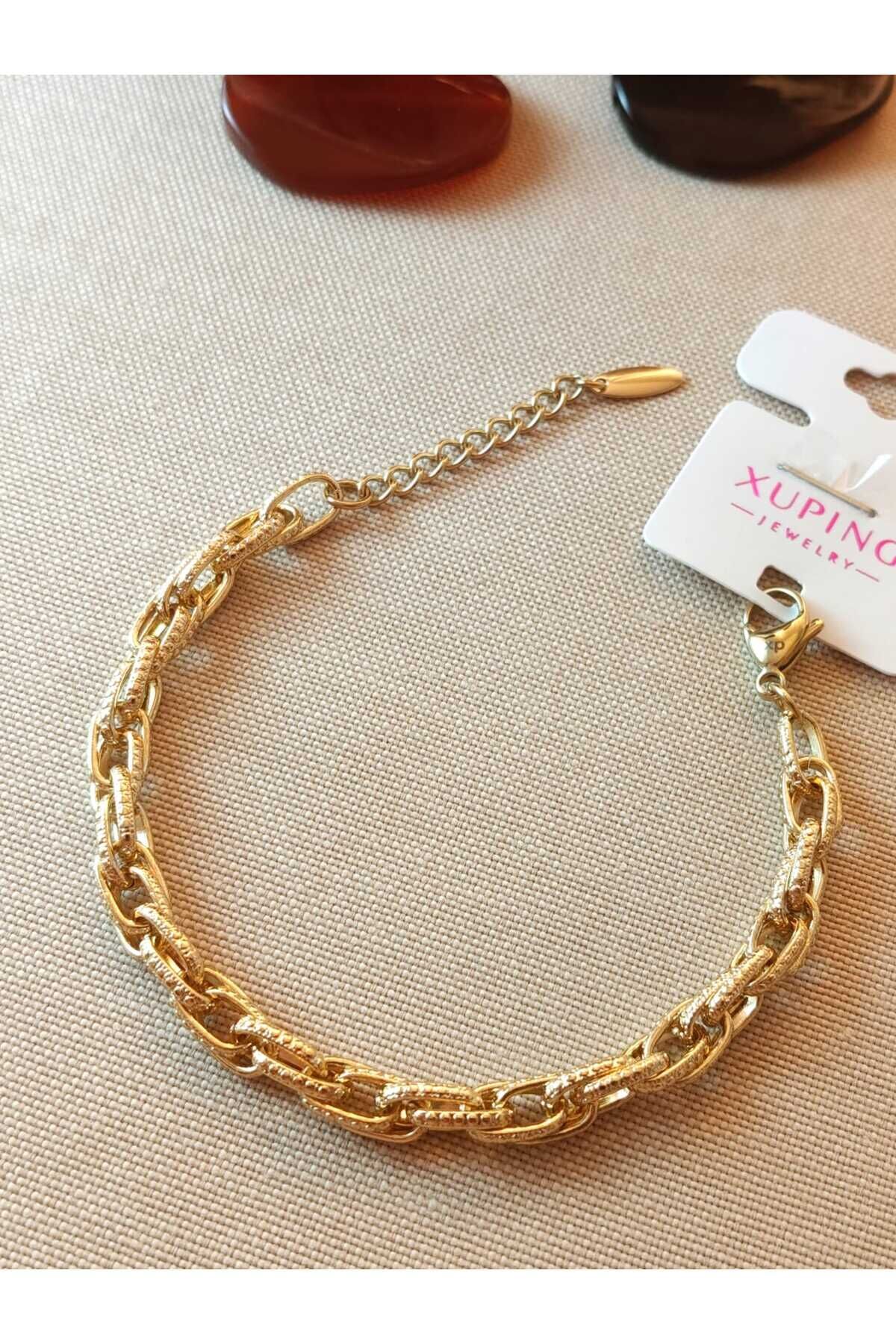 Vip Çelik Bileklik Taşsız Kuyumcu Model